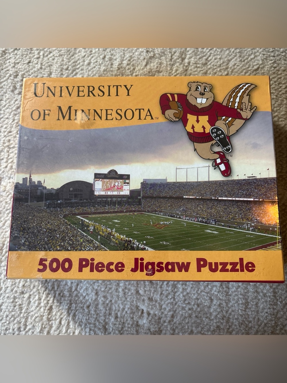University of Minnesota football 500-Piece Jigsaw Puzzle